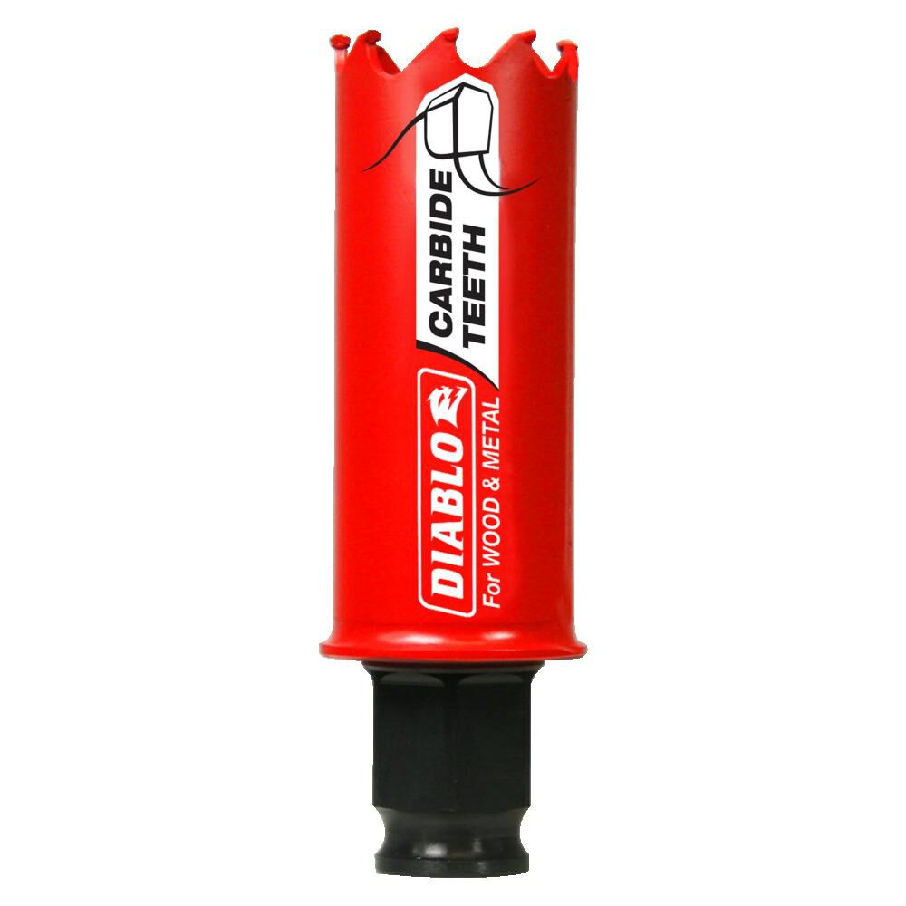 DIABLO DHS1063CT  -  1‑1/16" Carbide‑Tipped Wood & Metal Holesaw - Wise Line Tools