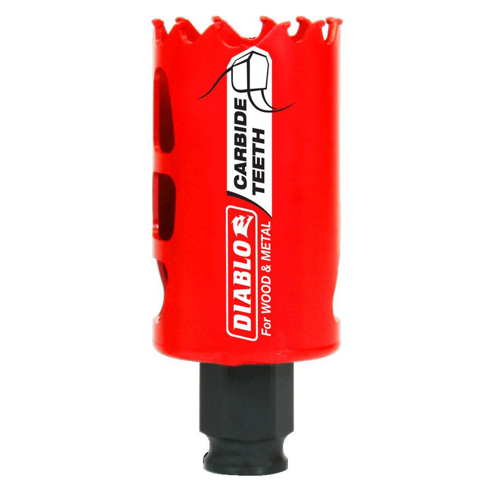 DIABLO DHS1500CT  -  1‑1/2" Carbide‑Tipped Wood & Metal Holesaw - Wise Line Tools