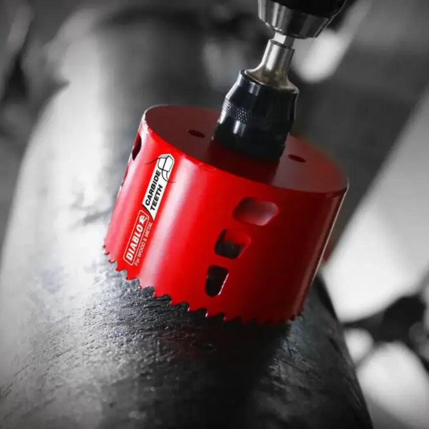 DIABLO  DHS09SGPCT  -  9PC CARBIDE HOLE SAW KIT - Wise Line Tools