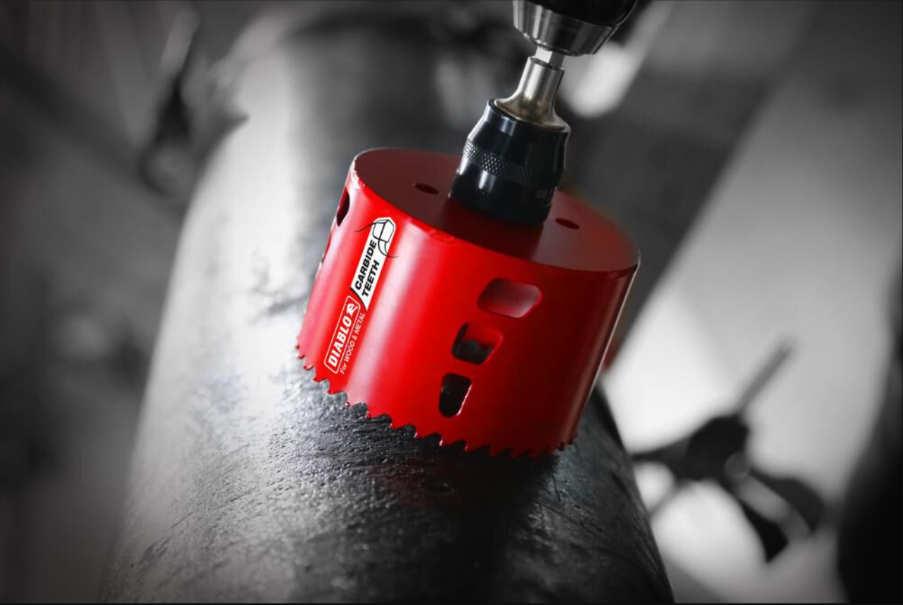 DIABLO DHS2500CT  -  2‑1/2" Carbide‑Tipped Wood & Metal Holesaw - Wise Line Tools