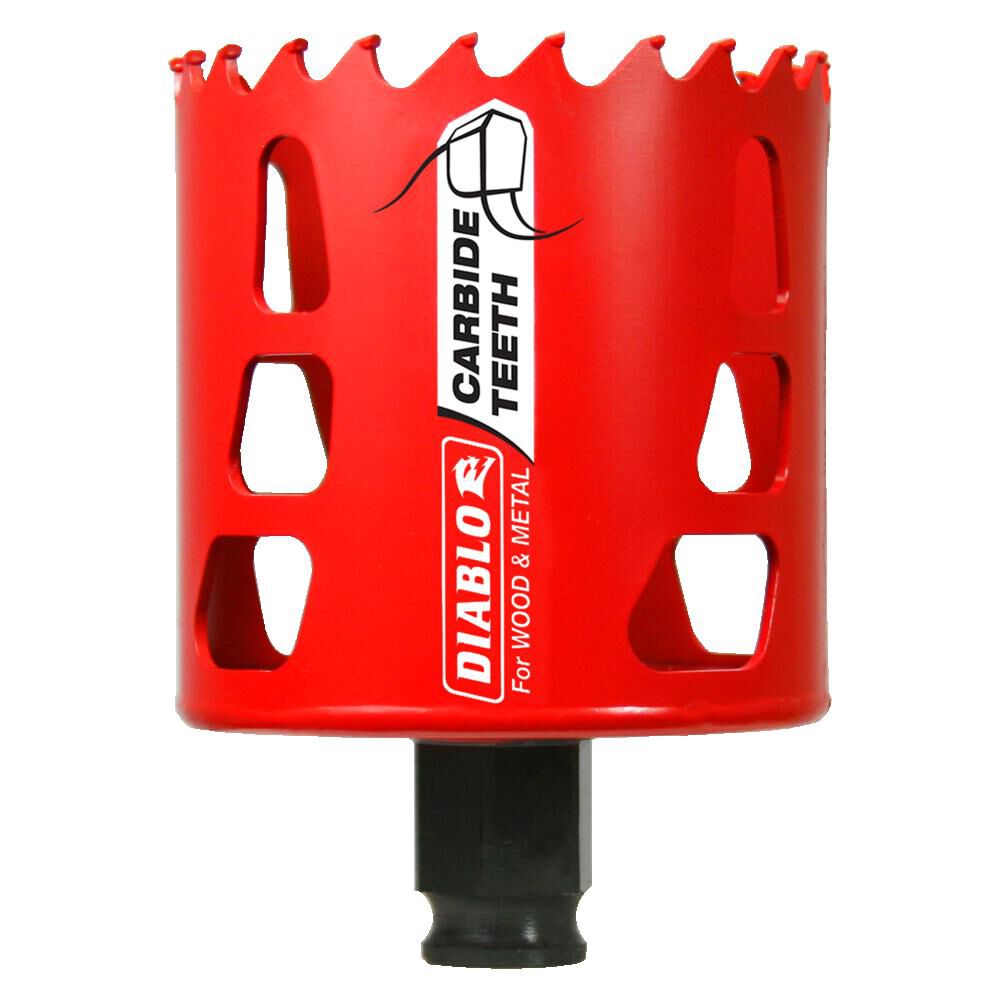 DIABLO DHS2625CT  -  2‑5/8" Carbide‑Tipped Wood & Metal Holesaw - Wise Line Tools