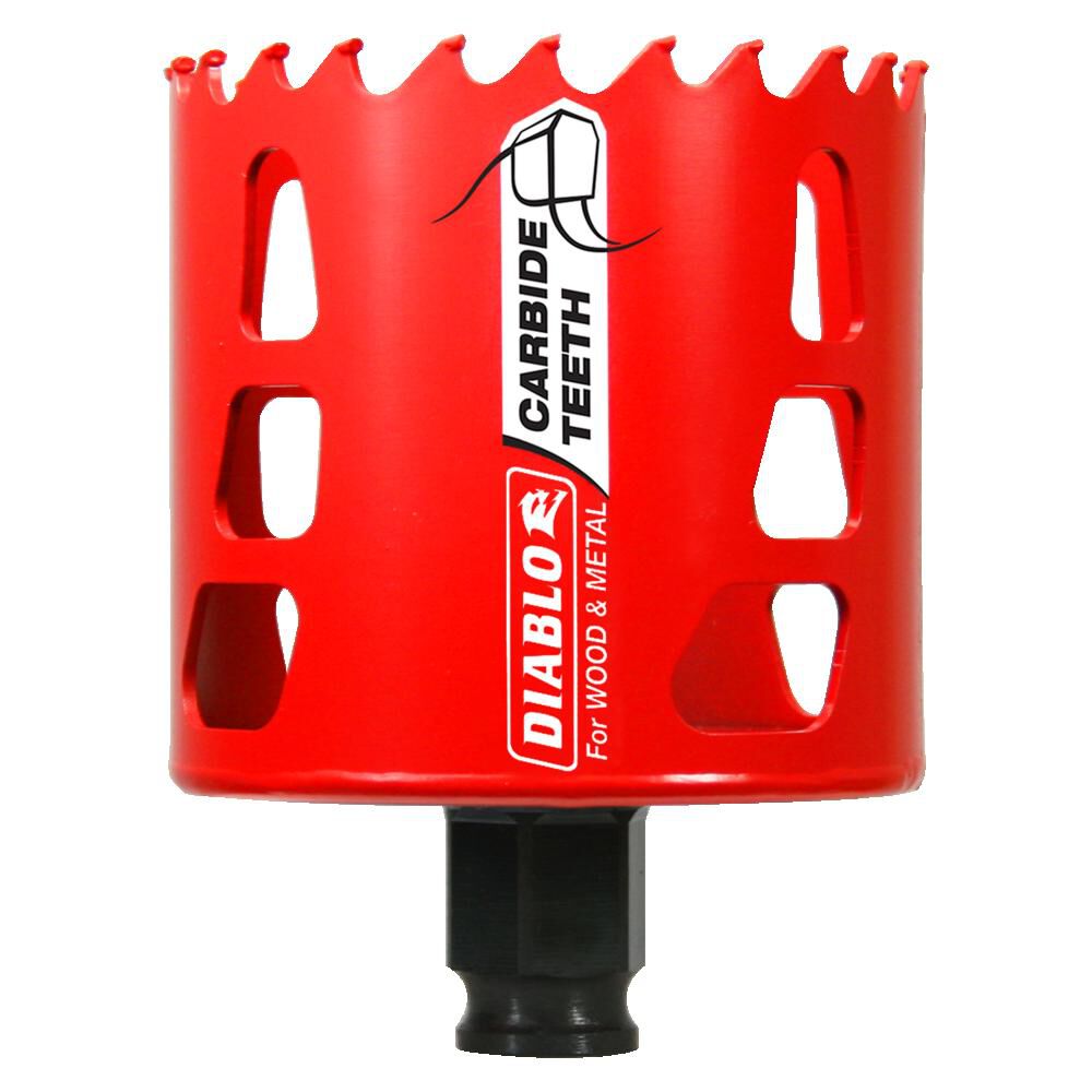 DIABLO DHS2750CT  -  2‑3/4" Carbide‑Tipped Wood & Metal Holesaw - Wise Line Tools