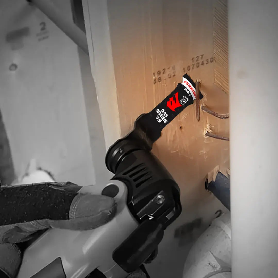 DIABLO - DOU125BW10- 1-1/4 in. Universal Fit Bi-Metal Oscillating Blade for Nail-Embedded Wood - 10 PK DIABLO