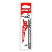DIABLO DS0332BF5  -  3-1/4" 32TPI Bi-Metal HVAC/Ductwork Recip Blade (5pk) DIABLO