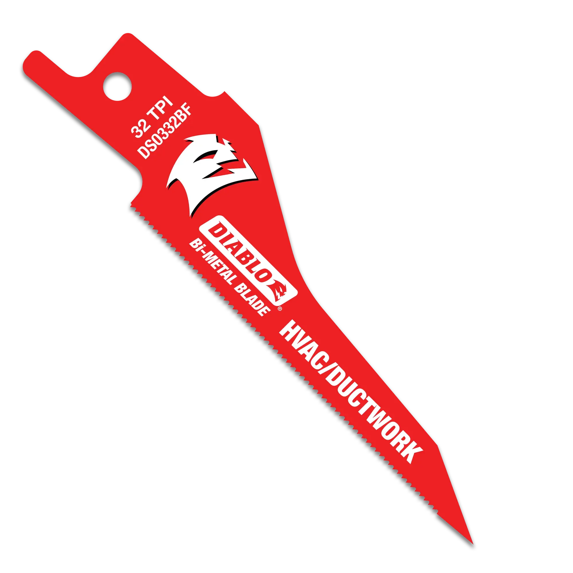 DIABLO DS0332BF5  -  3-1/4" 32TPI Bi-Metal HVAC/Ductwork Recip Blade (5pk) DIABLO