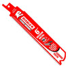 DIABLO DS0610CF10C - 6" 10TPI Carbide Steel Demon Recip Blade for Medium Metal (10pk)