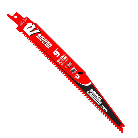 DIABLO DS0909CGPA - 9" 6/9TPI AMPED Carbide Demo Demon Recip Blade for General Purpose DIABLO