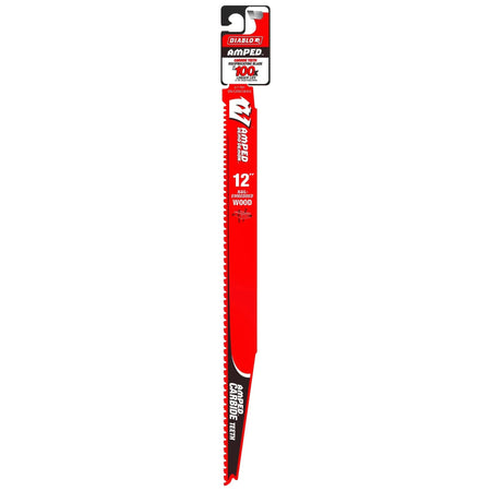 DIABLO DS1206CWSA - 12" 5/7TPI Carbide Demo Demon Recip Blade for Nail-Embedded Wood (10pk) DIABLO