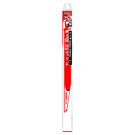 DIABLO DS1209CGP10C - 12" 6/9TPI Carbide Demo Demon Recip Blade for General Purpose (10pk) DIABLO