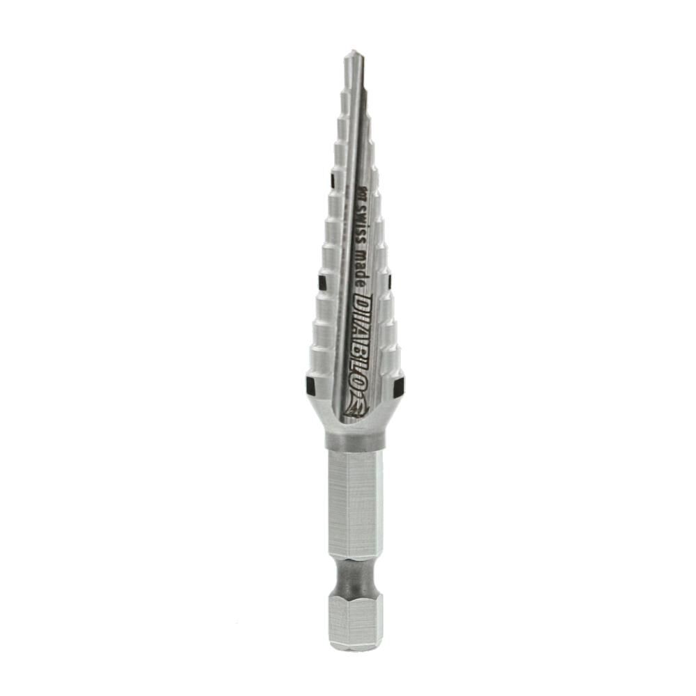 DIABLO DSD0500S13  -  1/4 in. ‑ 1/2 in. Impact Step Drill Bit - Wise Line Tools