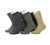 DICKIES DK11A6P4075 - Men's Real Heel Crew Comfort Socks - 6 Pk