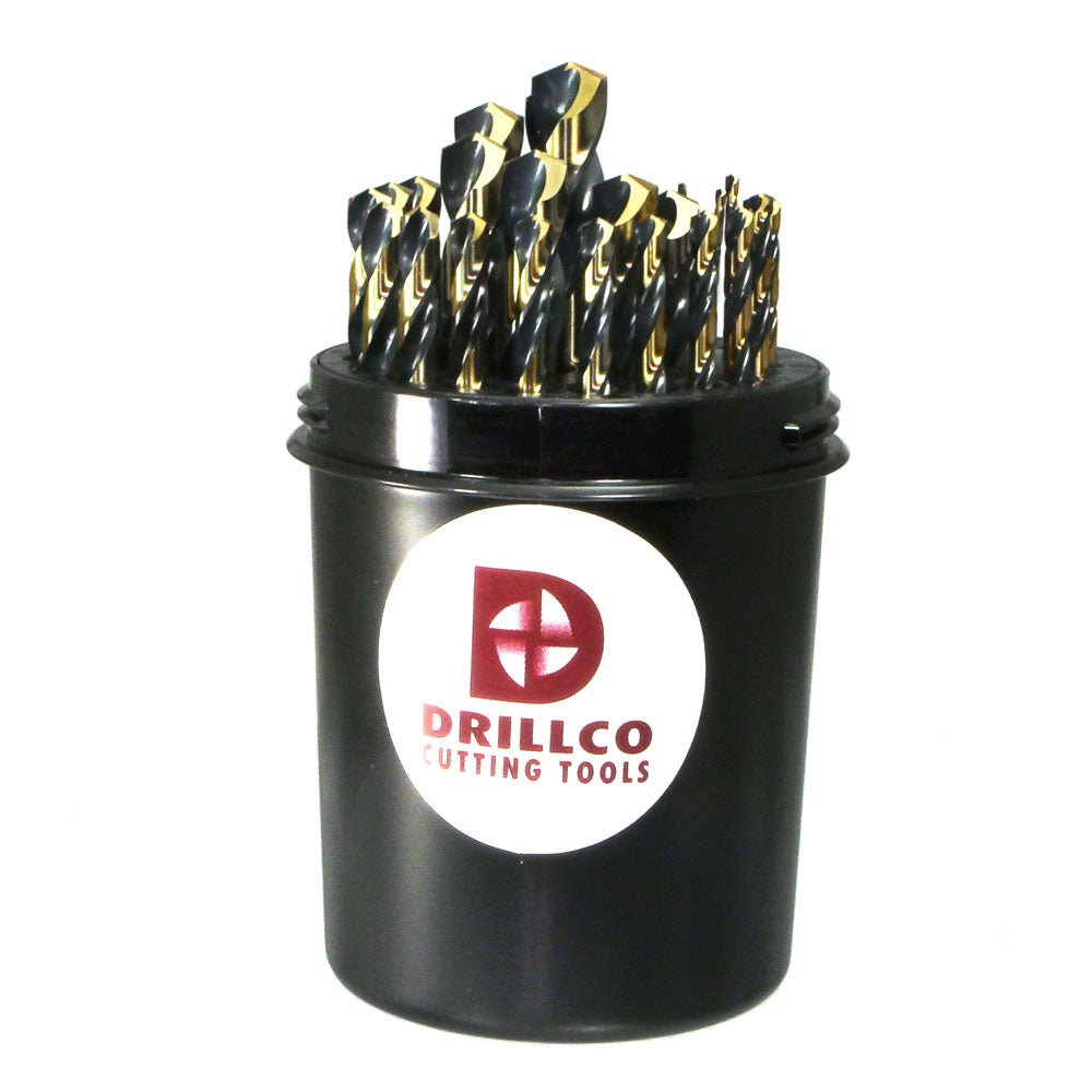 DRILLCO 400NW29  -  400N NITRO JOBBER LENGHT DRILL 29PC SET - Wise Line Tools