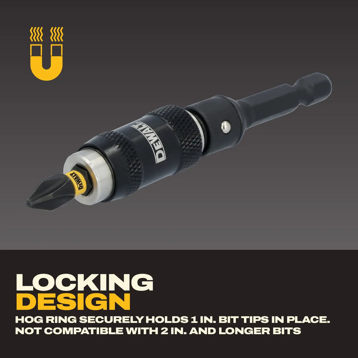 DEWALT DWAFEPVTHLD ELITE SERIES Pivoting Bit Holder