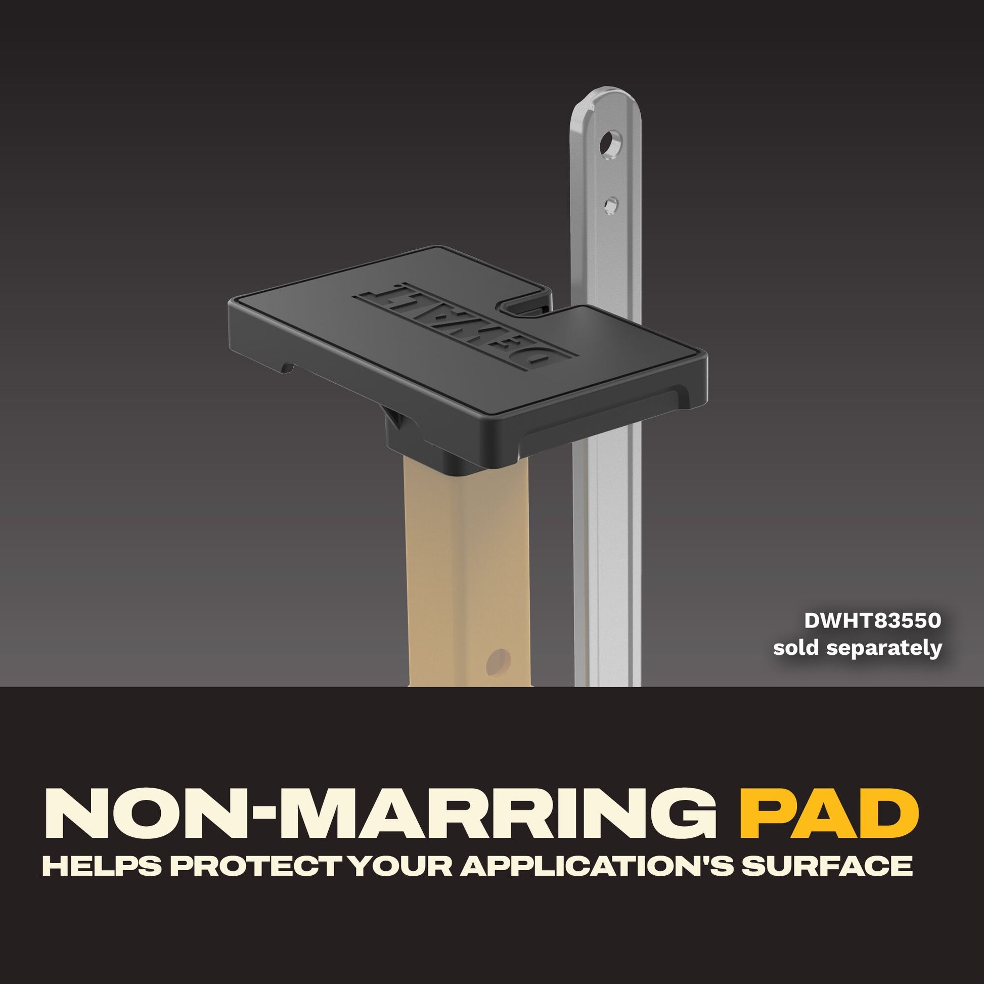 DEWALT TOUGHSERIES Construction Jack Extension load capacity graphic