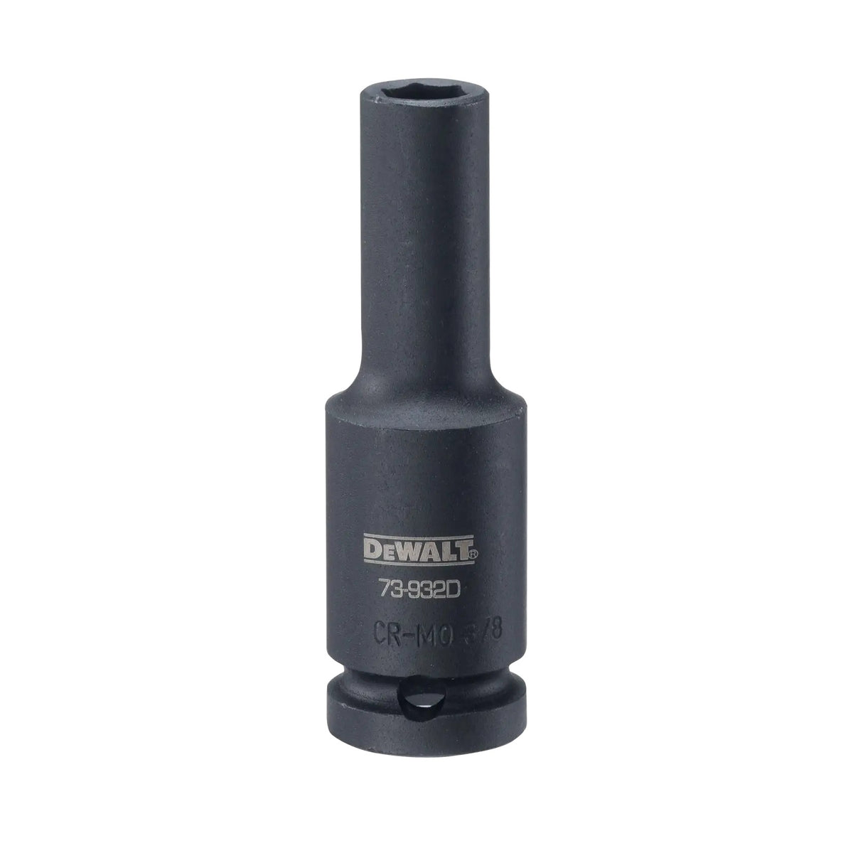 DEWALT DWMT73932OSP 1/2 in drive 3/8 in 6-point deep impact socket
