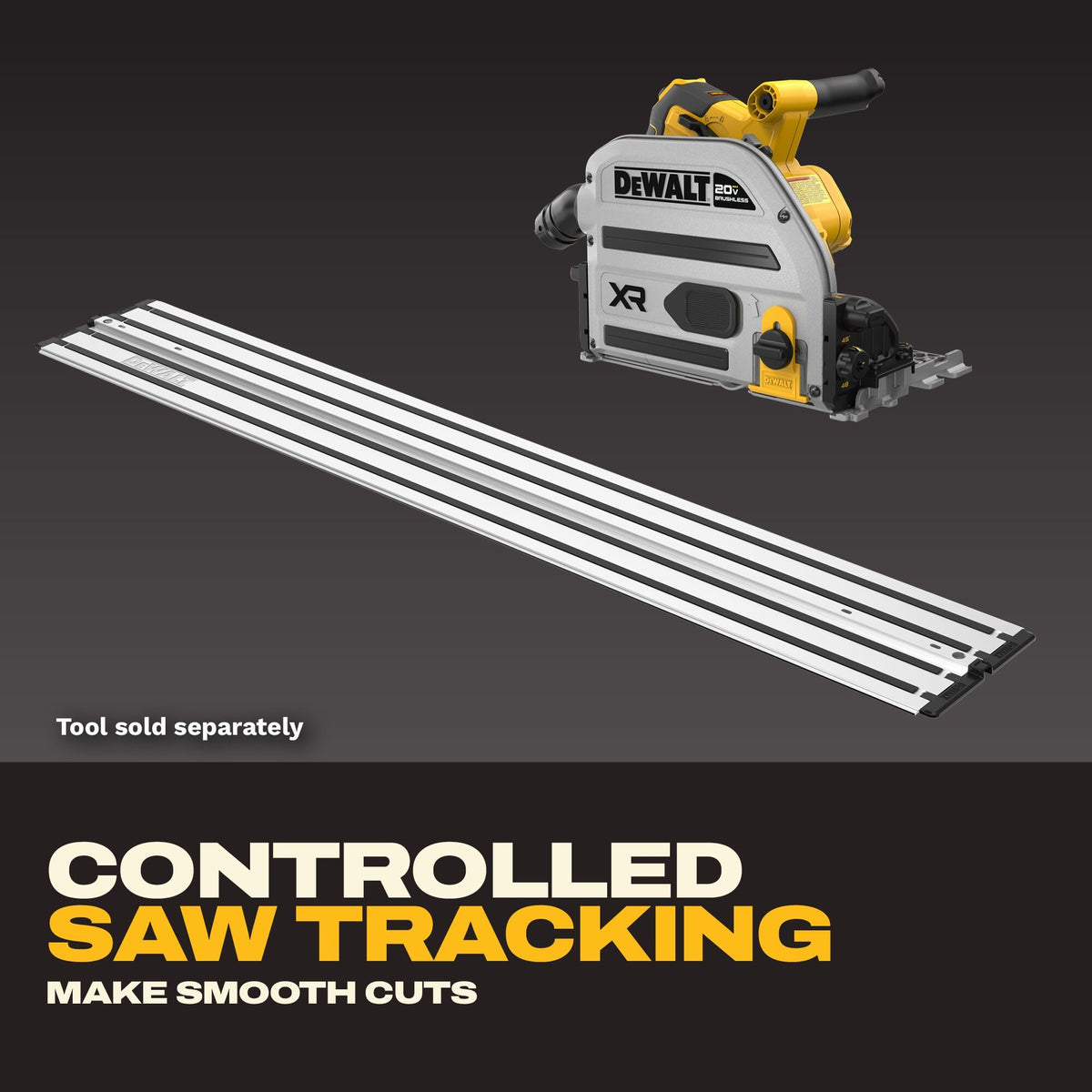 DEWALT DWS5046 track with saw (sold separately)