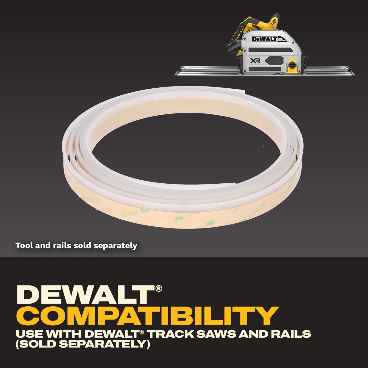 DEWALT DWS5069 compatibility with track saw