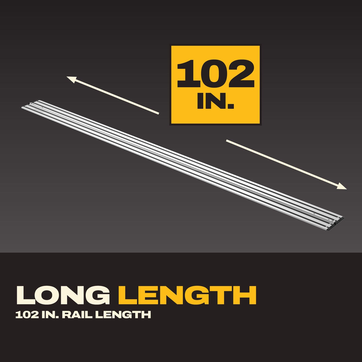 DEWALT DWS5102 102 in. length