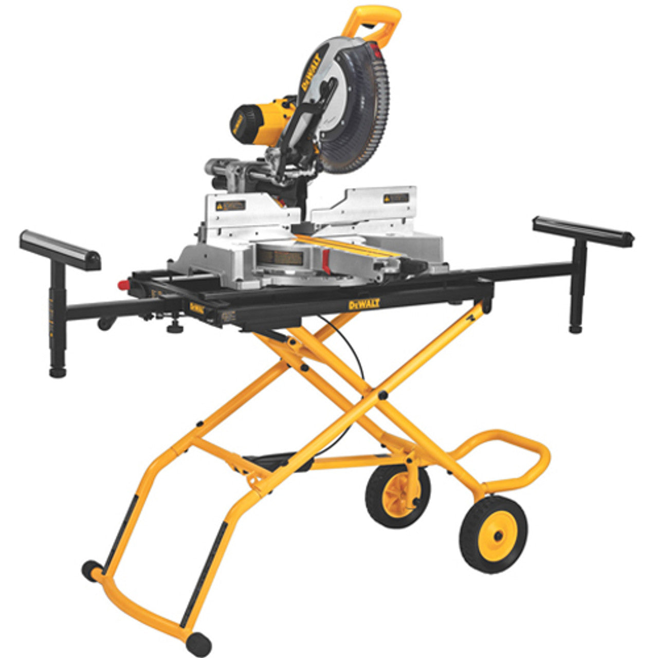 DEWALT DWS780RST  -   12-Inch Double Bevel Sliding Compound Miter Saw - (With Rolling stand)