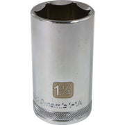 DYNAMIC D016540 - 1/2" D 6 PT 1-1/4" DEEP CHR SKT DYNAMIC