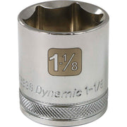 DYNAMIC D016336 - 1/2" D 6 PT 1-1/8" CHR SKT DYNAMIC