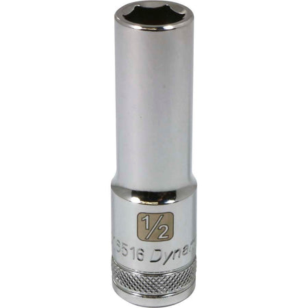 DYNAMIC GT-D016516 - 1/2" D 6 PT 1/2" DEEP CHR SKT