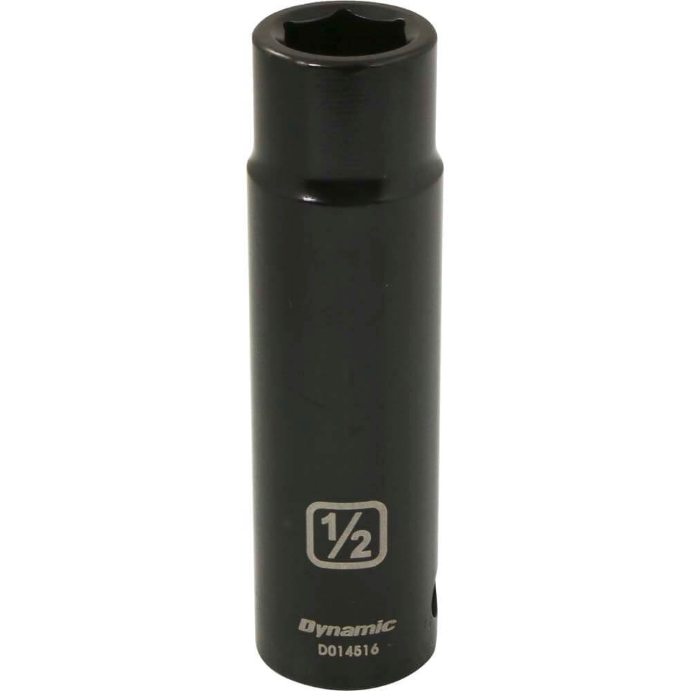 DYNAMIC D014516 - 1/2" D 6 PT 1/2" DEEP IMP SKT DYNAMIC