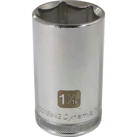 DYNAMIC D016542 - 1/2" D 6 PT 1-5/16" DEEP CHR SKT DYNAMIC