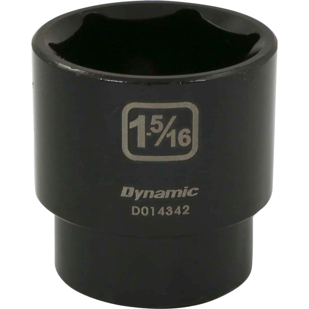 DYNAMIC D014342 - 1/2" D 6 PT 1-5/16" IMP SKT DYNAMIC
