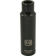 DYNAMIC D014210 - 1/2" D 6 PT 10MM DEEP IMP SKT DYNAMIC