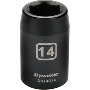 DYNAMIC D014014 - 1/2" D 6 PT 14MM IMP SKT DYNAMIC