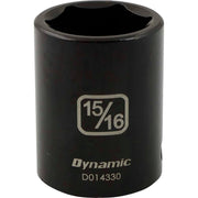 DYNAMIC D014330 - 1/2" D 6 PT 15/16" IMP SKT DYNAMIC