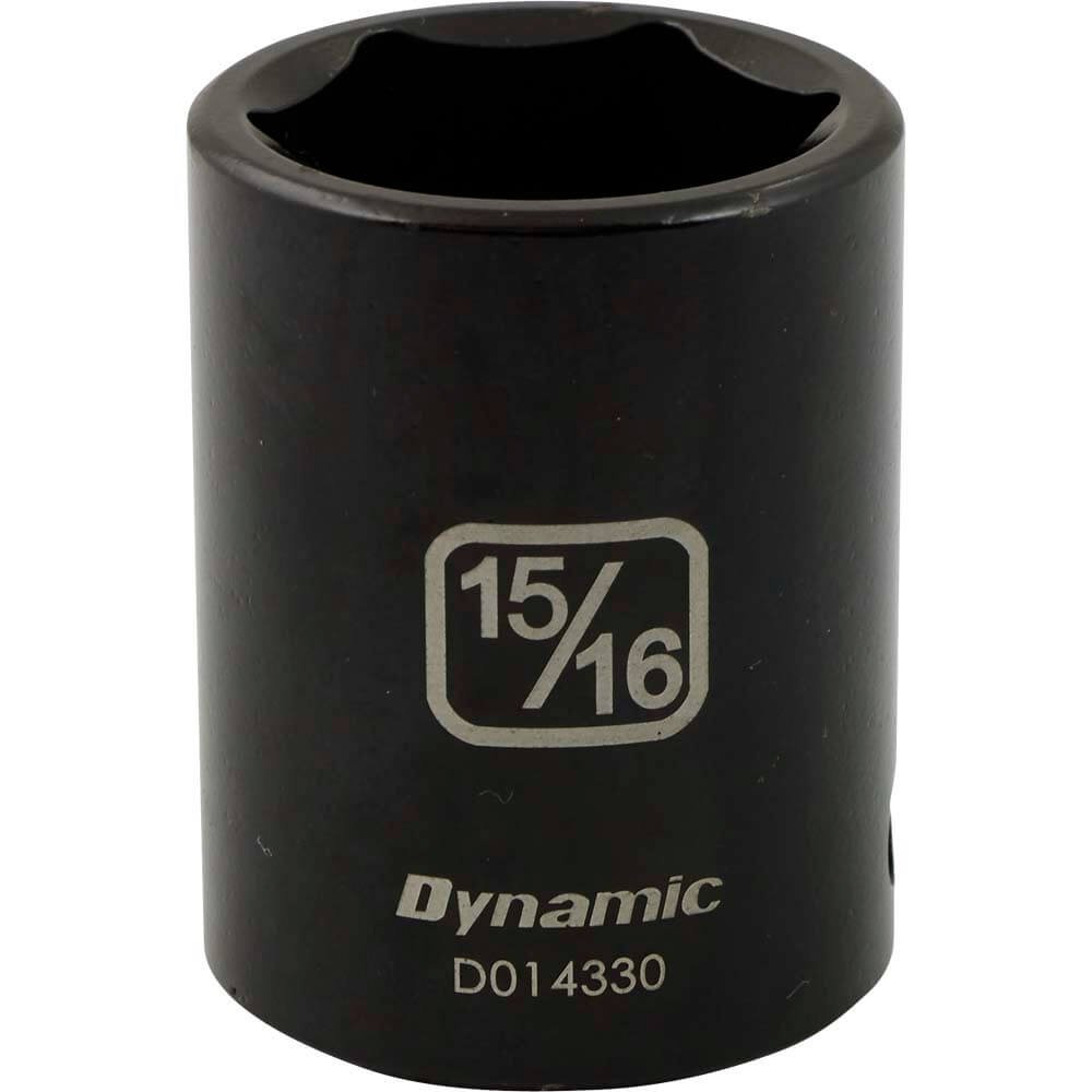 DYNAMIC D014330 - 1/2" D 6 PT 15/16" IMP SKT DYNAMIC