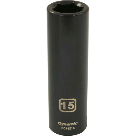 DYNAMIC D014215 - 1/2" D 6 PT 15MM DEEP IMP SKT DYNAMIC