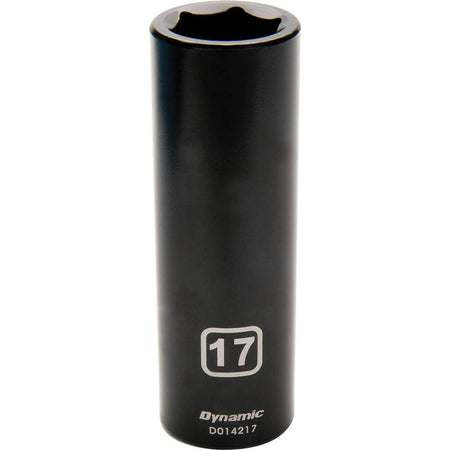 DYNAMIC D014217 - 1/2" D 6 PT 17MM DEEP IMP SKT DYNAMIC