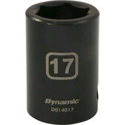 DYNAMIC D014017 - 1/2" D 6 PT 17MM IMP SKT DYNAMIC