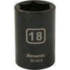 DYNAMIC GT-D014018 - 1/2" D 6 PT 18MM IMP SKT