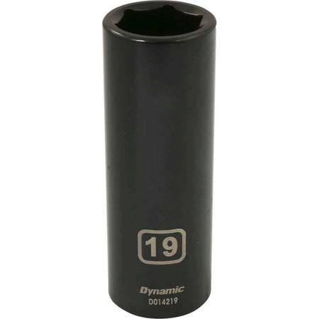 DYNAMIC GT-D014219 - 1/2" D 6 PT 19MM DEEP IMP SKT