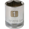 DYNAMIC GT-D016332 - 1/2" D 6 PT 1" CHR SKT