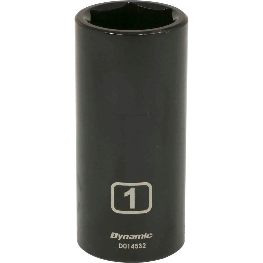 DYNAMIC D014532 - 1/2" D 6 PT 1" DEEP IMP SKT DYNAMIC