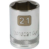 DYNAMIC GT-D016021 - 1/2" D 6 PT 21MM CHR SKT