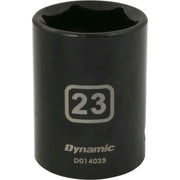 DYNAMIC D014023 - 1/2" D 6 PT 23MM IMP SKT DYNAMIC