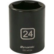 DYNAMIC D014024 - 1/2" D 6 PT 24MM IMP SKT DYNAMIC