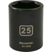 DYNAMIC D014025 - 1/2" D 6 PT 25MM IMP SKT DYNAMIC