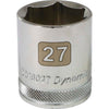 DYNAMIC GT-D016027 - 1/2" D 6 PT 27MM CHR SKT