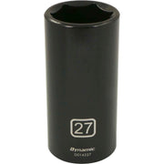 DYNAMIC D014227 - 1/2" D 6 PT 27MM DEEP IMP SKT DYNAMIC