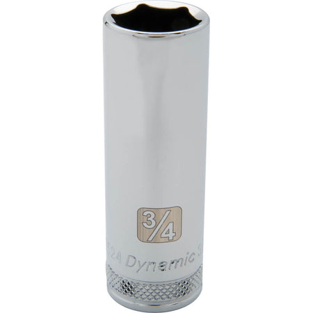 DYNAMIC GT-D016524 - 1/2" D 6 PT 3/4" DEEP CHR SKT