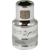 DYNAMIC GT-D016312 - 1/2" D 6 PT 3/8" CHR SKT