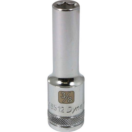 DYNAMIQUE 1/2" D 6 PT 3/8" PROFONDEUR CHR SKT