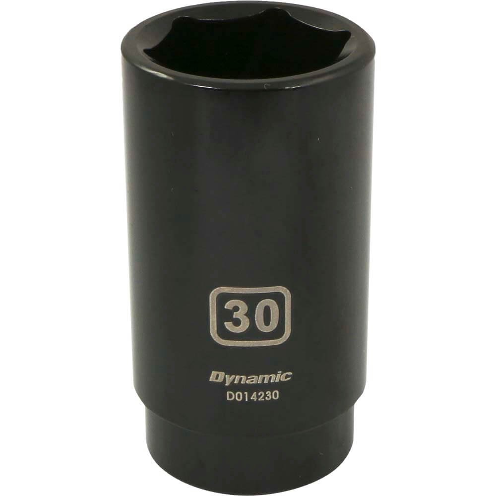 DYNAMIC D014230 - 1/2" D 6 PT 30MM DEEP IMP SKT DYNAMIC